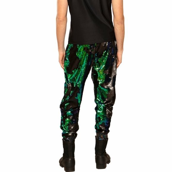 UNISEX FLIP SEQUIN JOGGERS - Picture 4 of 10